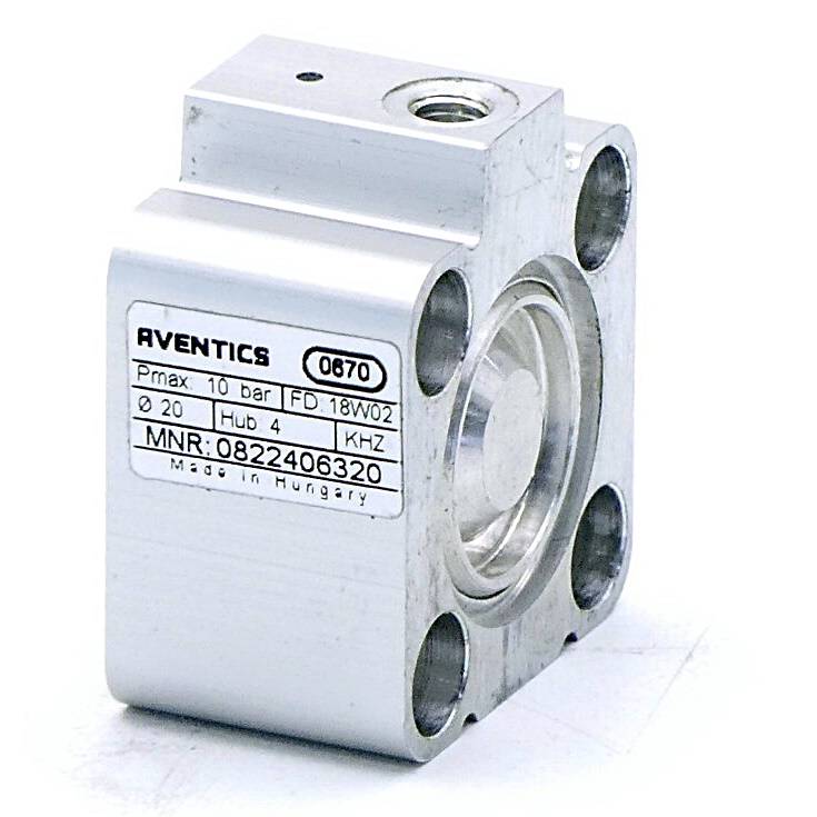 Aventics KHZ-SA-020-0004-O, Kurzhubzylinder, Serie KHZ 0822406320-0