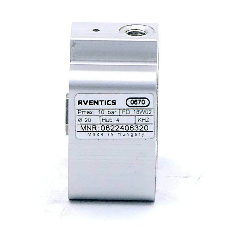 Aventics KHZ-SA-020-0004-O, Kurzhubzylinder, Serie KHZ 0822406320-2