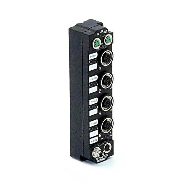 Beckhoff EP2338-0002, EtherCAT Box, 8-Kanal-Digital-Kombi, 24V DC, 10 µs, 0,5A, M12-0
