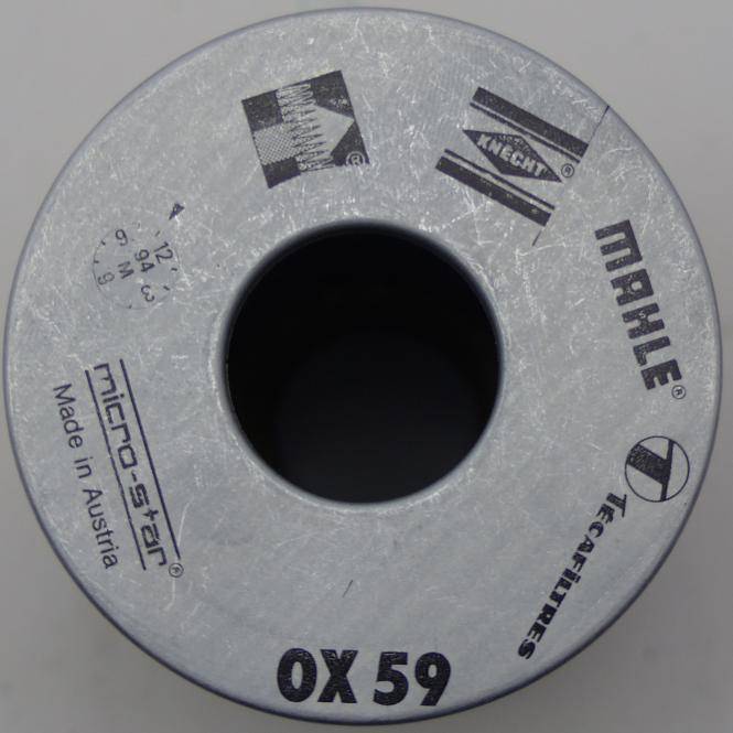 MAHLE Filtereinsatz (OX59)-1