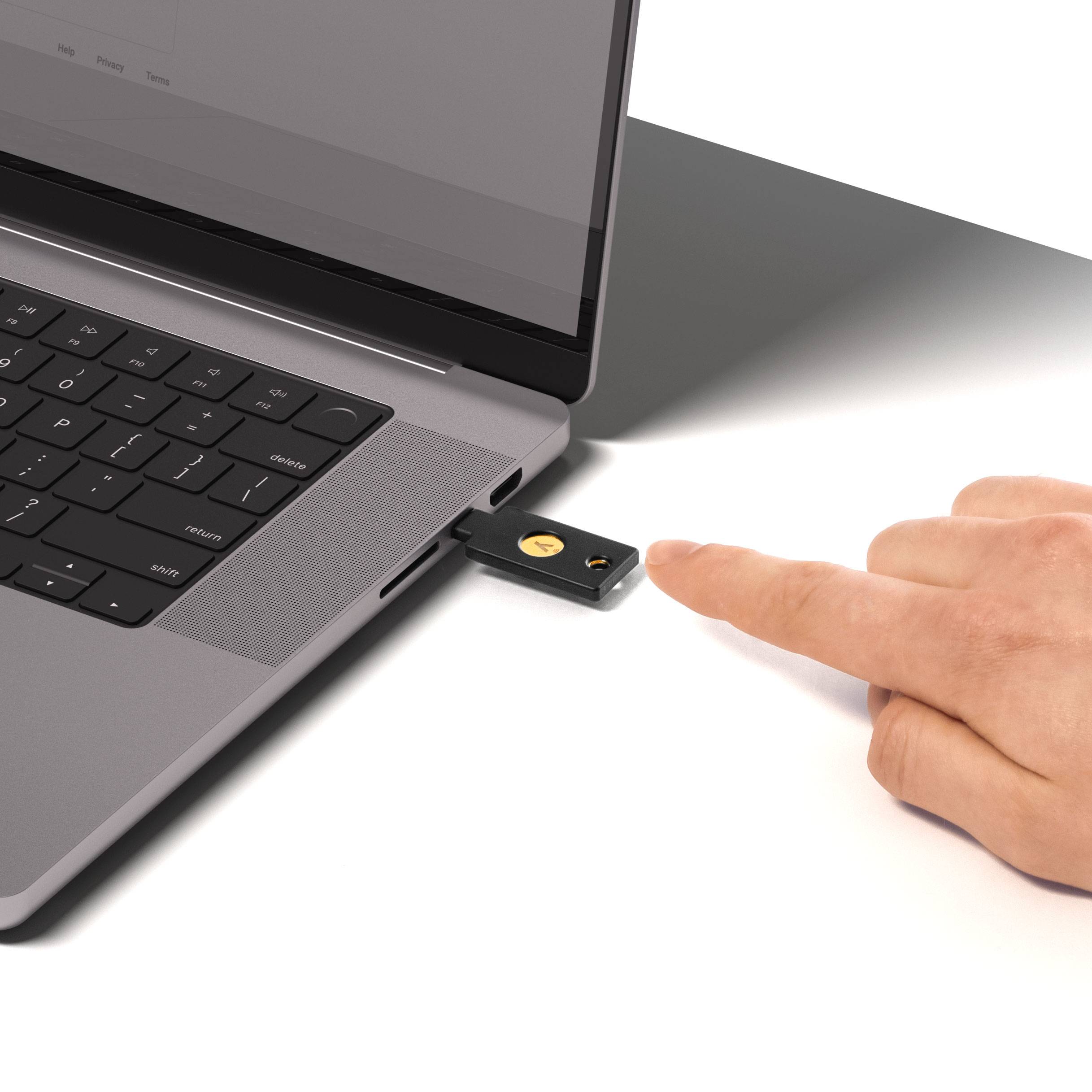 YUBICO USB-Sicherheitsschlüssel - NFC - Schwarz - by Yubico USB-C-1