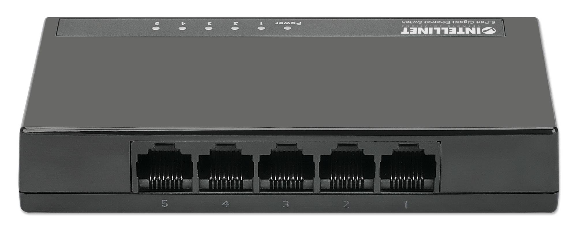 Intellinet 5-Port Gigabit Ethernet Switch Desktop Kunststoff 1 Gbps-3