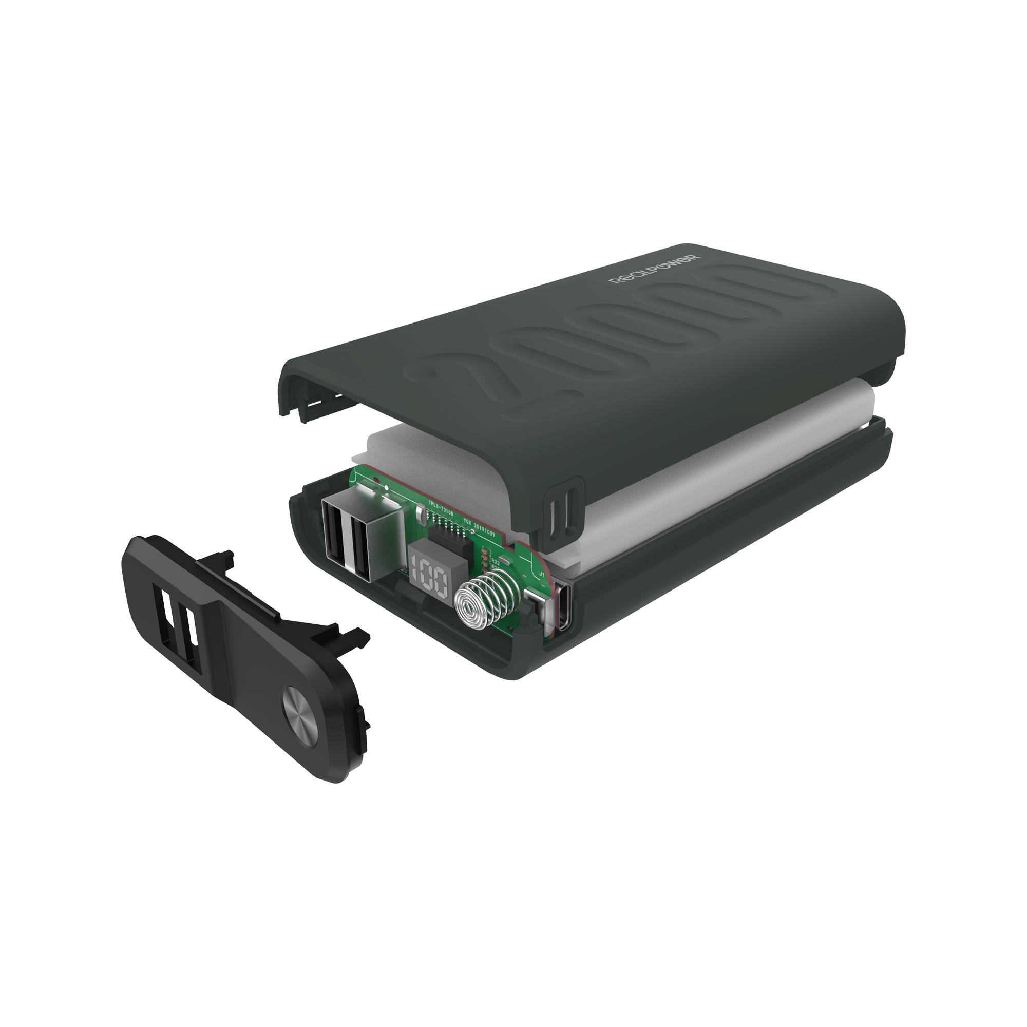 RealPower 333646, 20000 mAh, Grün-2