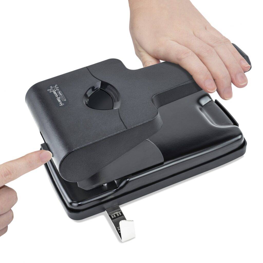 RAPESCO Registraturlocher HD865-P2, schwarz (65800343)-3