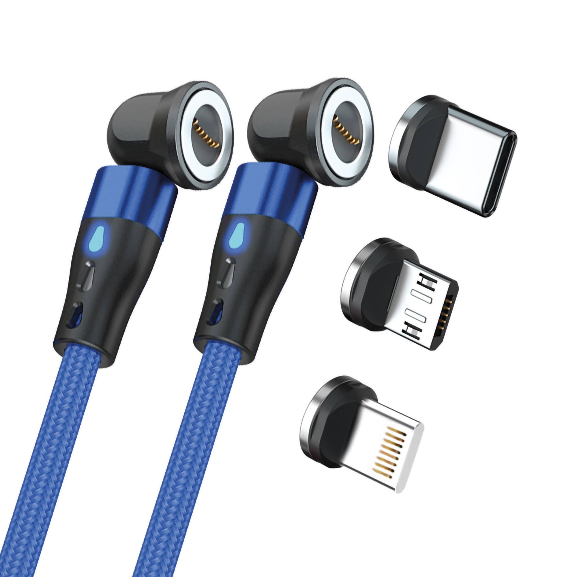 RealPower MagneticCharge2, 1 m, Blau-2