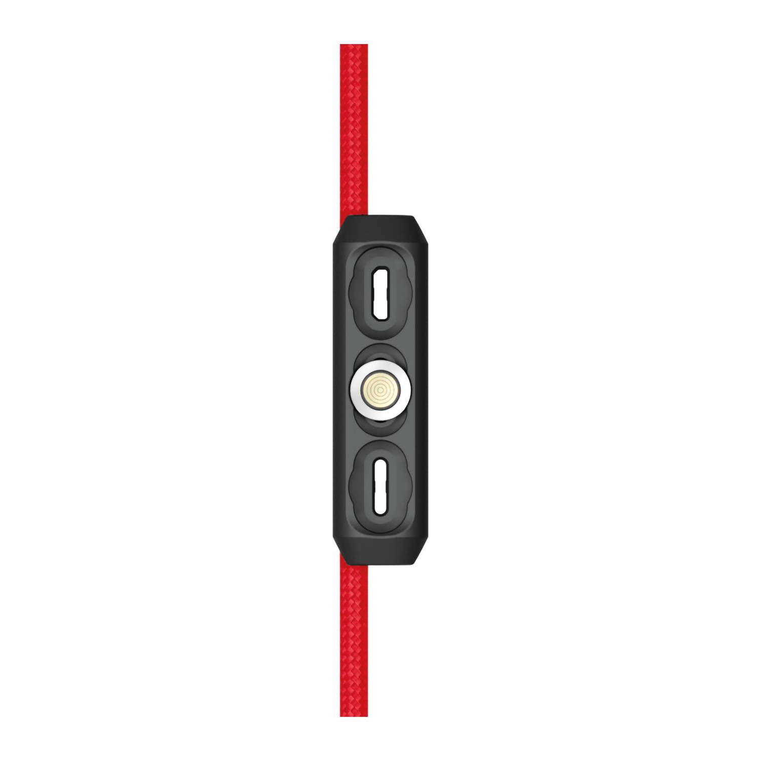 RealPower Magnetic cable 3 Amp rot mit Adaptern - Kabel - Digital/Daten-0