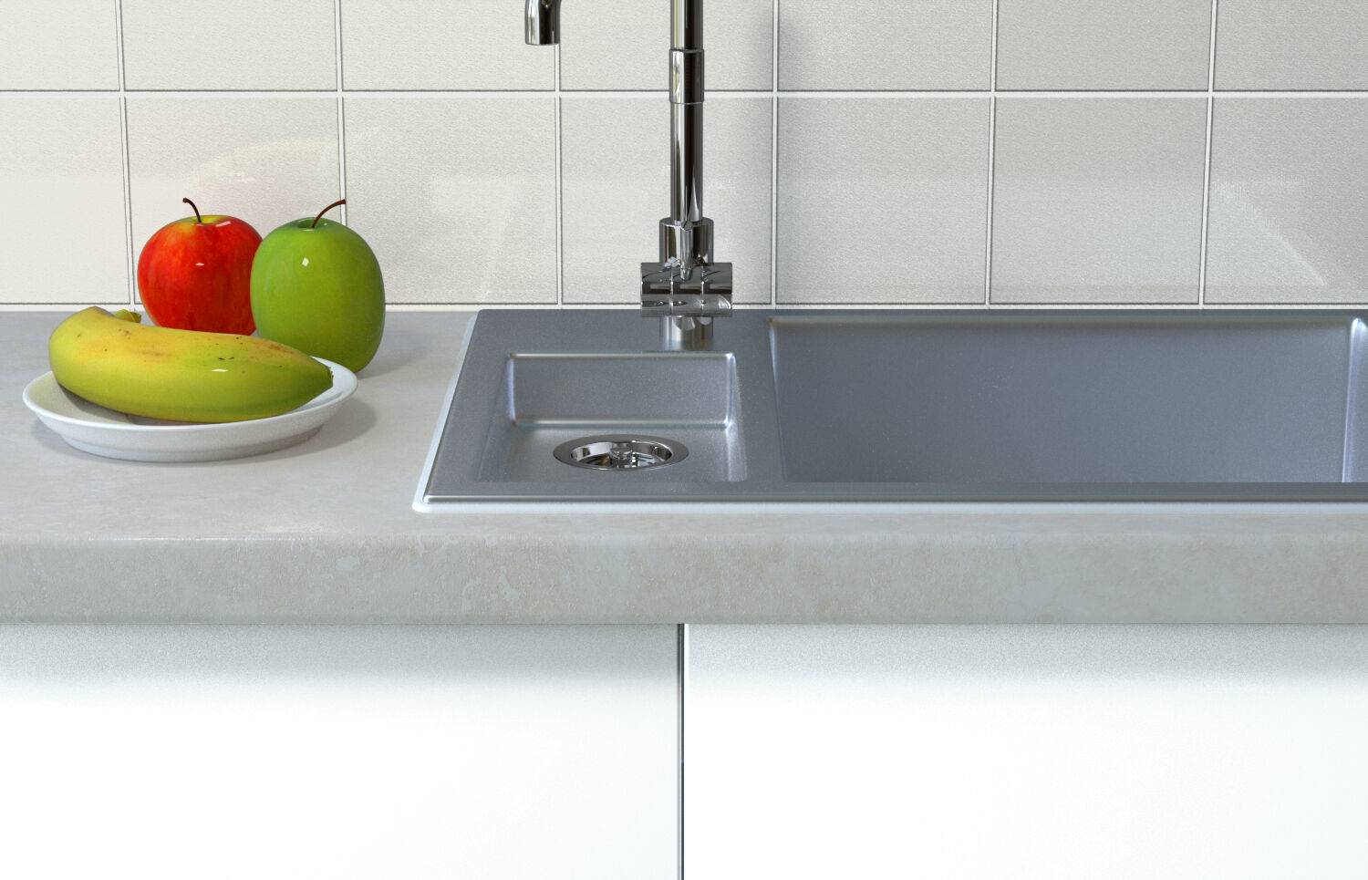 Fischer Sanitärsilicon DSSA 310 ml silbergrau - 058530-3