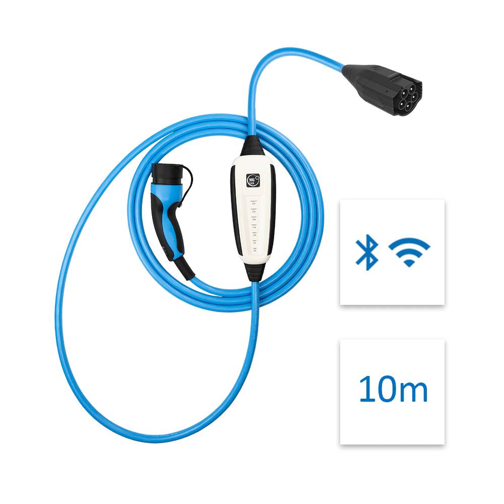 NRGkick Pure, Blau, Typ 2, Gerade, Gerade, IP67, IP69K, 22 kW-1