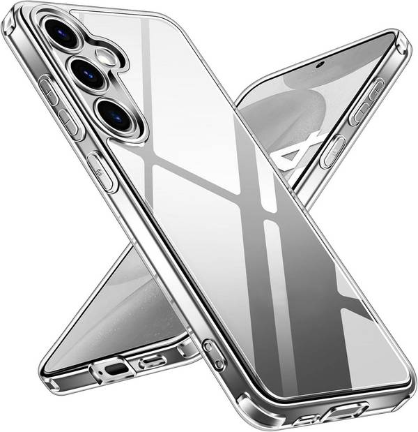 Cadorabo Hülle für Samsung Galaxy S24 Schutz Hülle in Transparent Schutzhülle TPU Silikon Cover Etui Case
