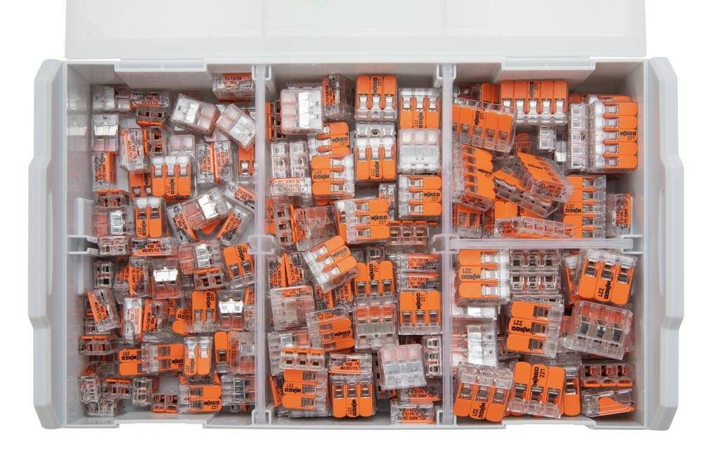 Wago 887-959 L-BOXX Mini mit Serie 221 Verbindungsklemmenset-1