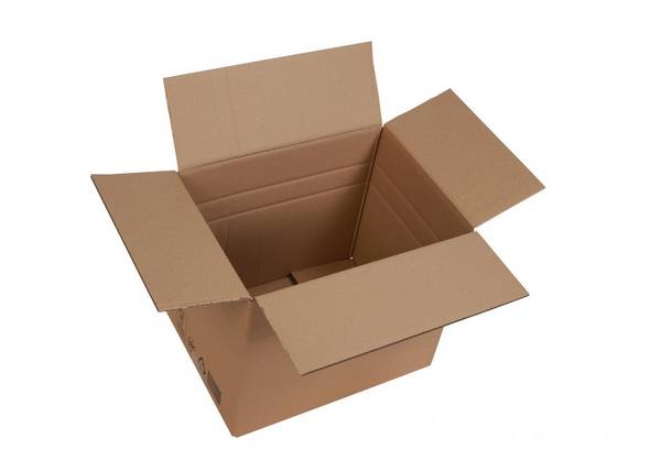 Wellpappfaltkarton FEFCO 0201, 2.30BC braun Riller 200/250, geeignet für DIN A3, FSC Mix Credit, 31,0 X 43,0 X 33,50 cm