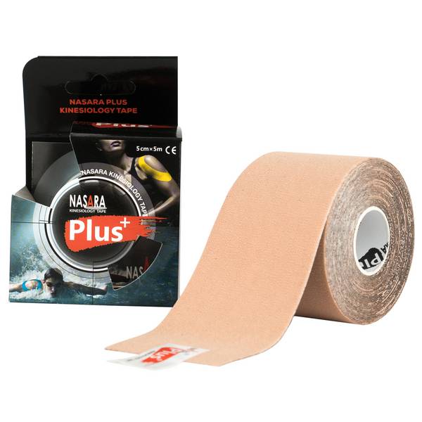 NASARA Kinesio Tape | 5cm x 5m - PLUS+