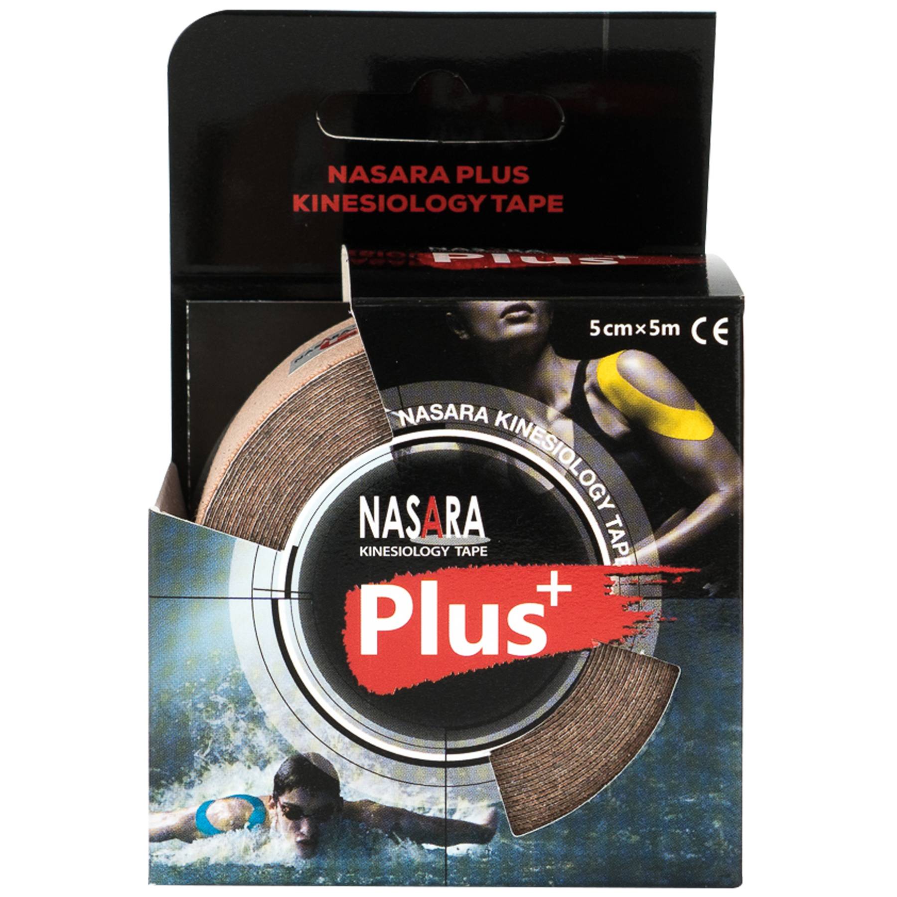 NASARA Kinesio Tape | 5cm x 5m - PLUS+-1