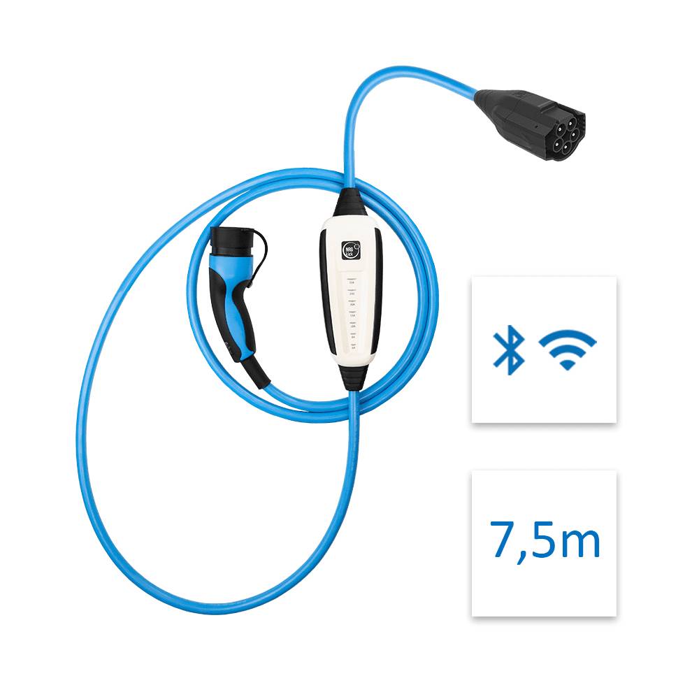 NRGkick Pure, Blau, Typ 2, Gerade, Gerade, IP67, IP69K, 22 kW-1