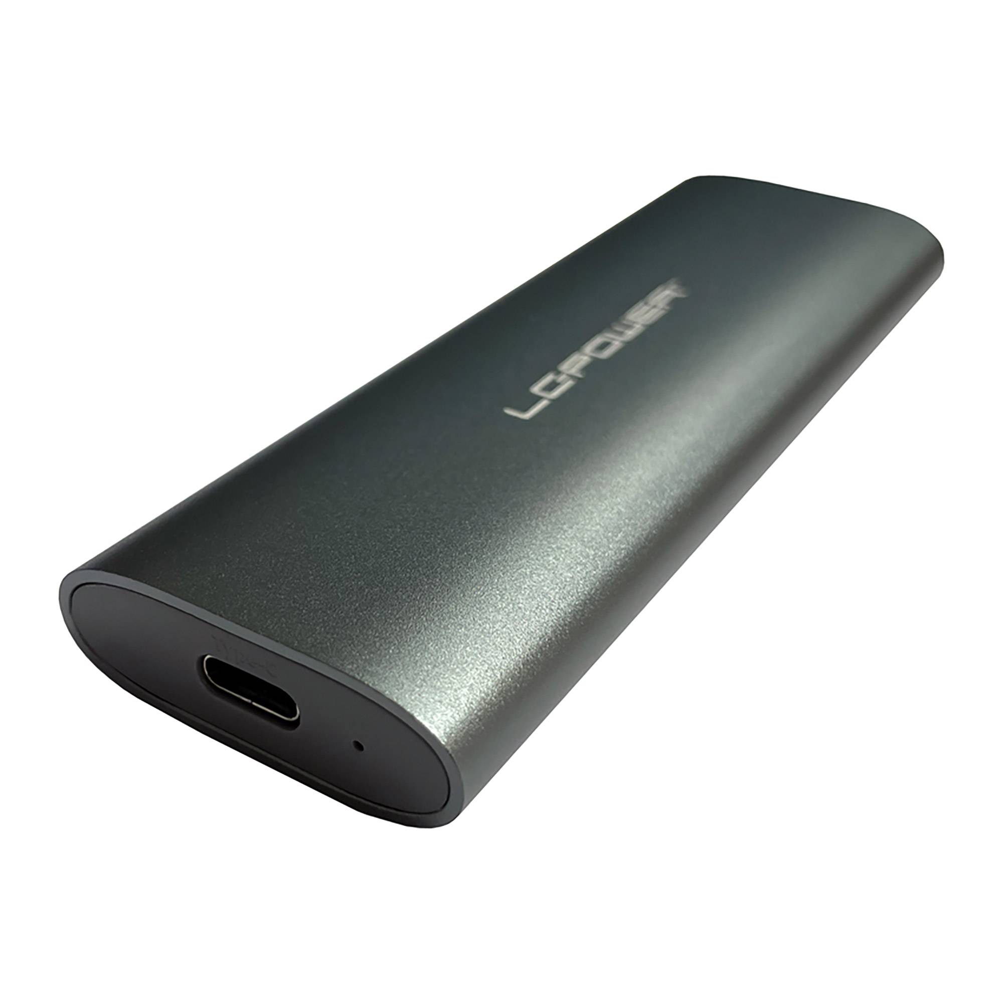LC-Power LC-M2-C-MULTI-2 M.2-SSD-Gehäuse (NVMe & SATA), USB 3.2 Gen.2x1-2