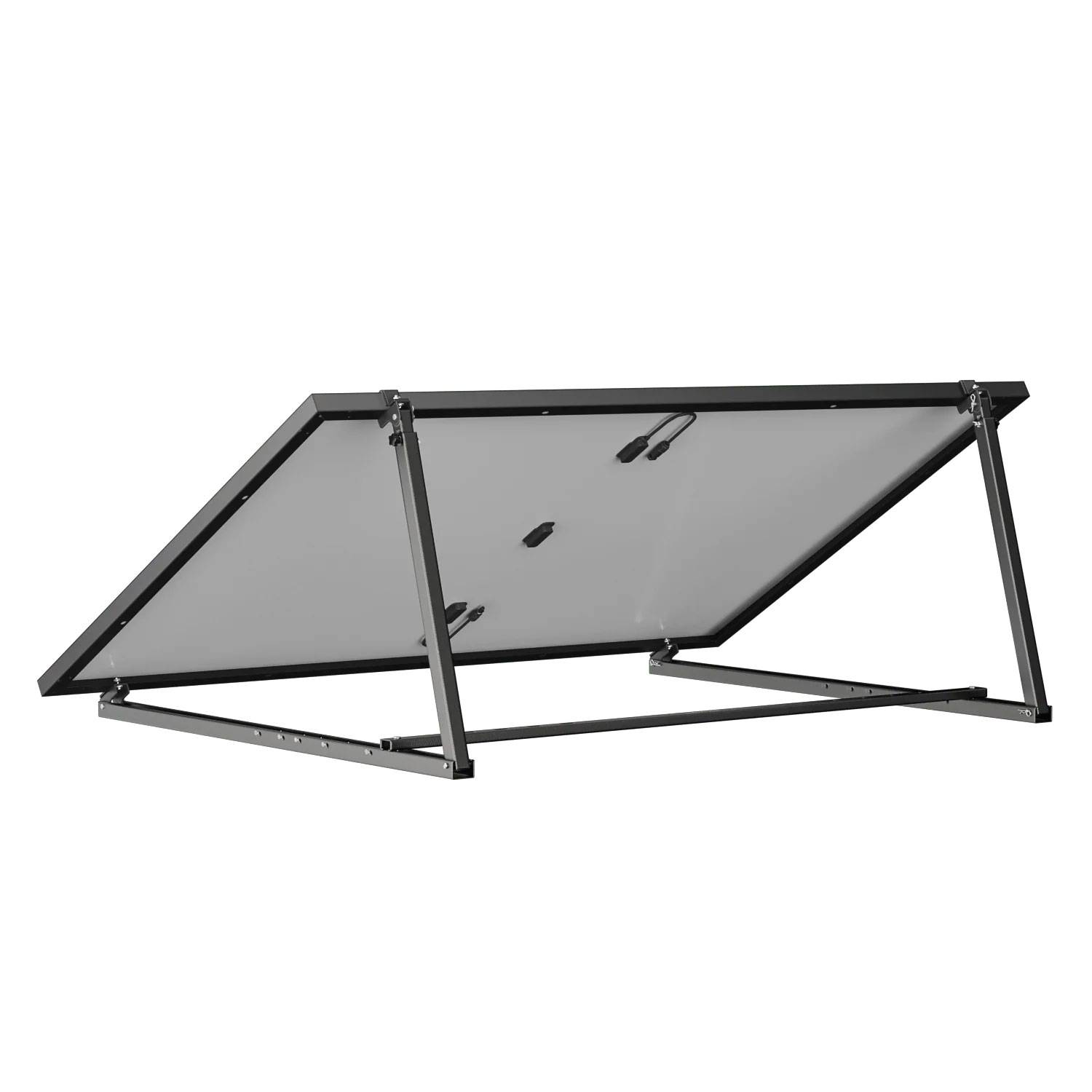 Verstellbarer Ecoflow-Halter für PV-Panel 400 W, freistehend oder für Wandmontage-0