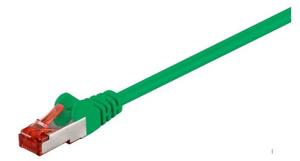 MicroConnect S/FTP CAT6 50m Green LSZH PiMF (Pairs in metal foil) 4x2xAWG 28, CU