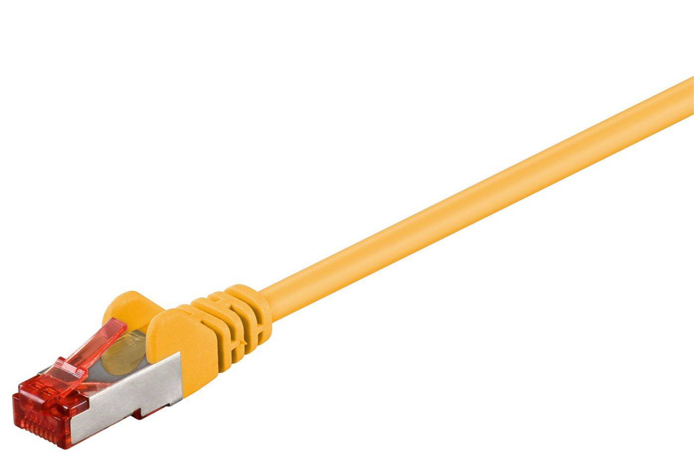 MicroConnect S/FTP CAT6 0.15m Yellow LSZH PiMF (Pairs in metal foil) 4x2xAWG 28, CU-0