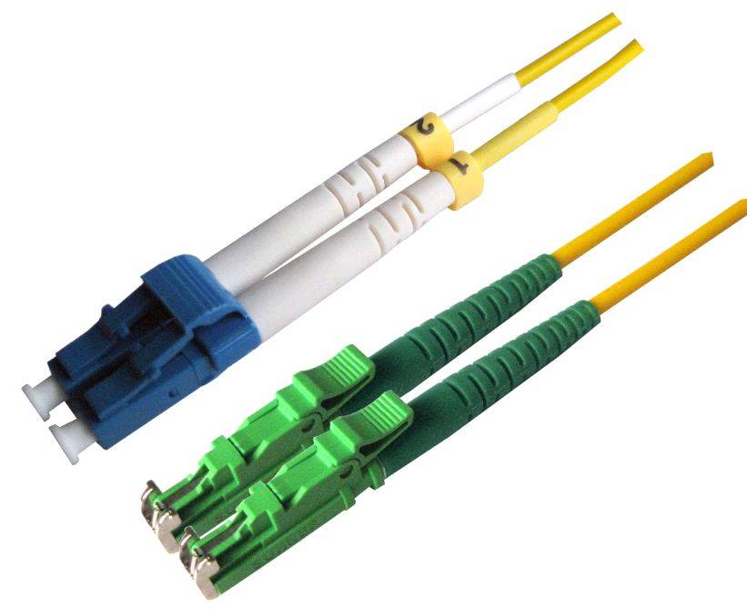 MicroConnect LC/UPC-E2000/APC 3m OS2 Singlemode Duplex LSZH tight buffer-0