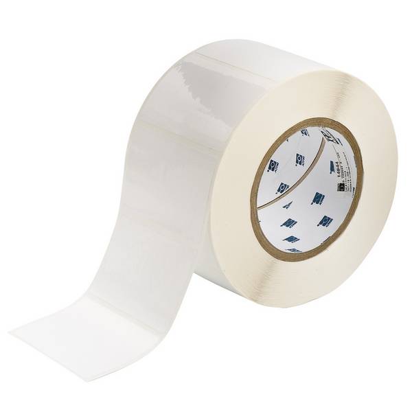 Brady, THT-19-403-1, wasserlösliches Papier, Weiß, matt, 76.20 x 50.80 mm, wiederablösbar (1000