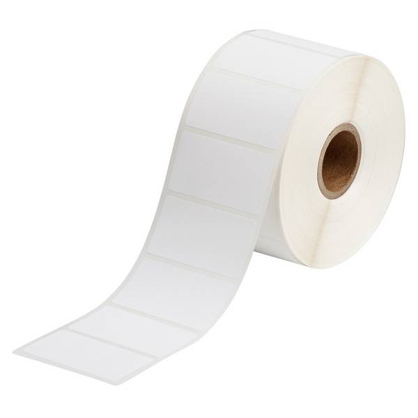 Brady, BPT-104x56-B7610, Papier, Weiß, holzfrei, 104.00 x 56.00 mm, permanent (1 VE = 8 Rollen á 500