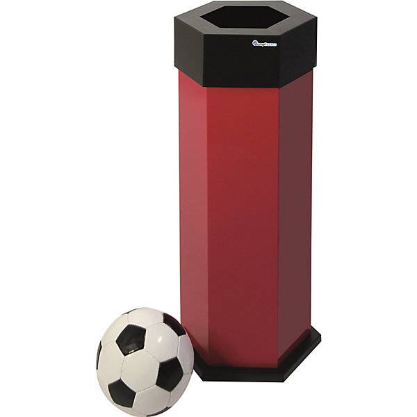 Wertstoffsammler Sixco smart Volumen 1 x 45 l rubinrot. Stumpf Metall GmbH 79327449-1