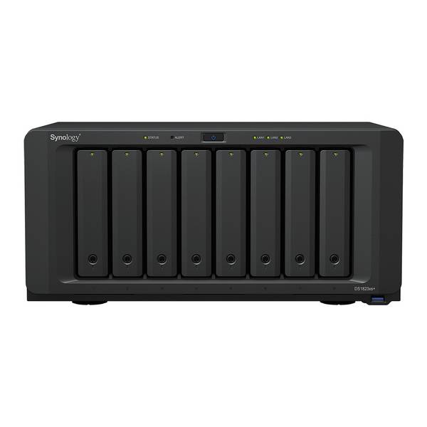 Synology DiskStation DS1823xs+, NAS, Tower, Ryzen Embedded, V1780B, 8 GB, DDR4