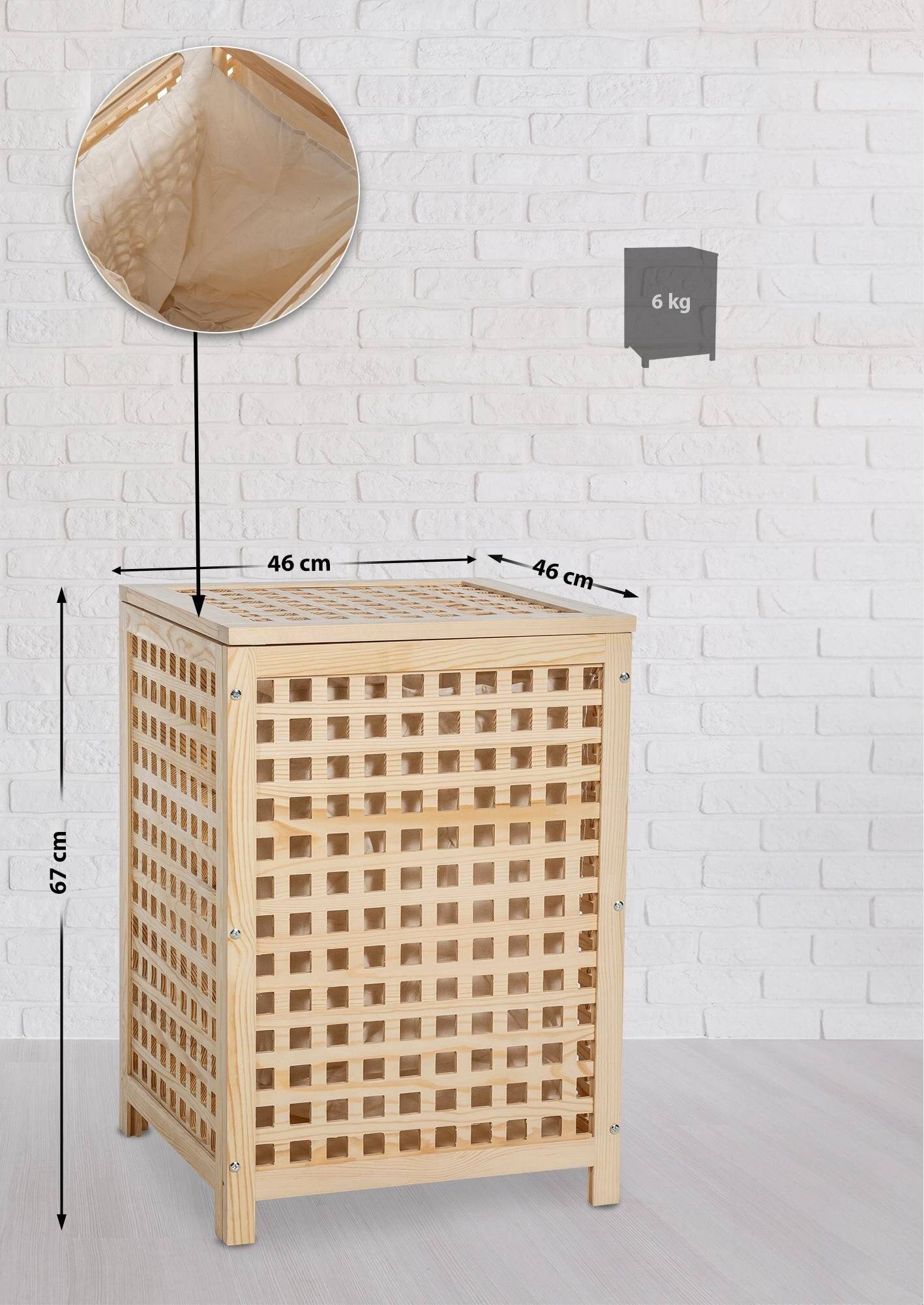 Wäschebox Morton natura-1