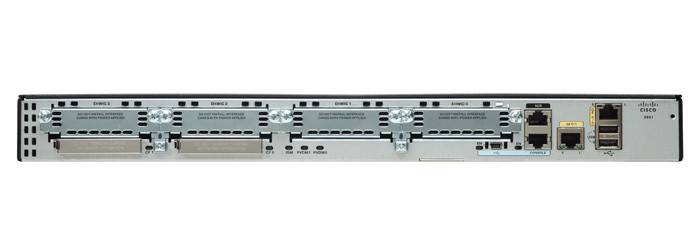 Cisco 2901 Kabelrouter Gigabit Ethernet Schwarz-1