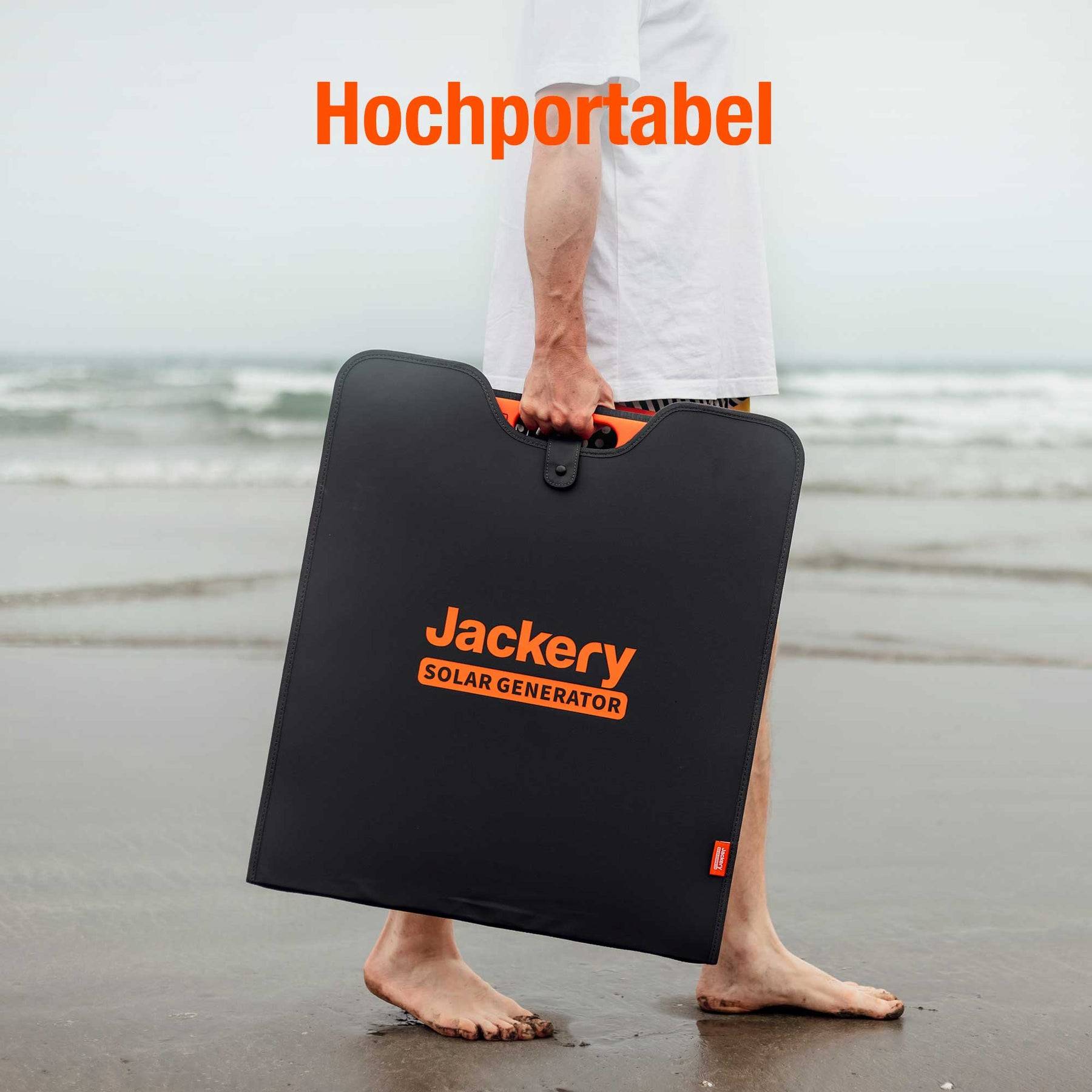 Jackery SolarSaga 200, 200 W, 18 V, 11120 mA, 23,2 V, 11,76 A, Boden-2