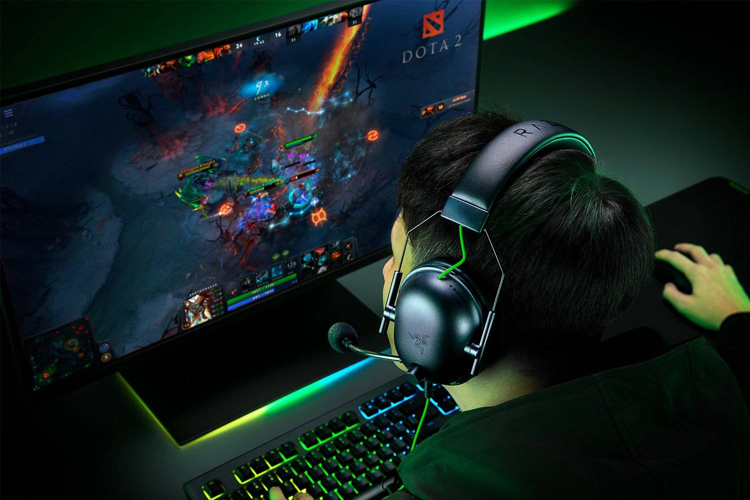 RAZER BlackShark V2 X Gaming-Headset für Playstation, schwarz-1