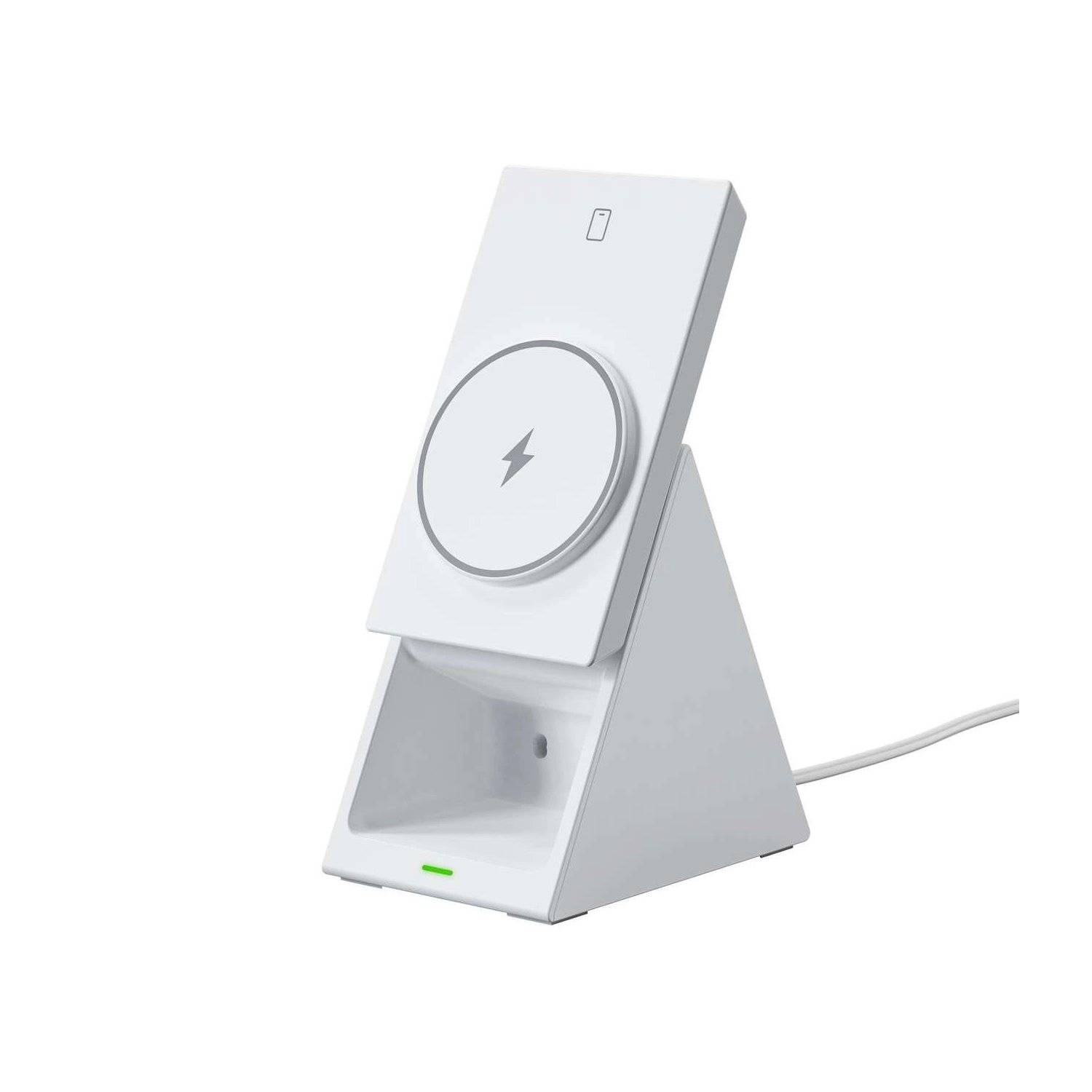 Ladestation - Ladegerät - Choetech T600 15W 3in1 Induktionsladestation  Weiß-1