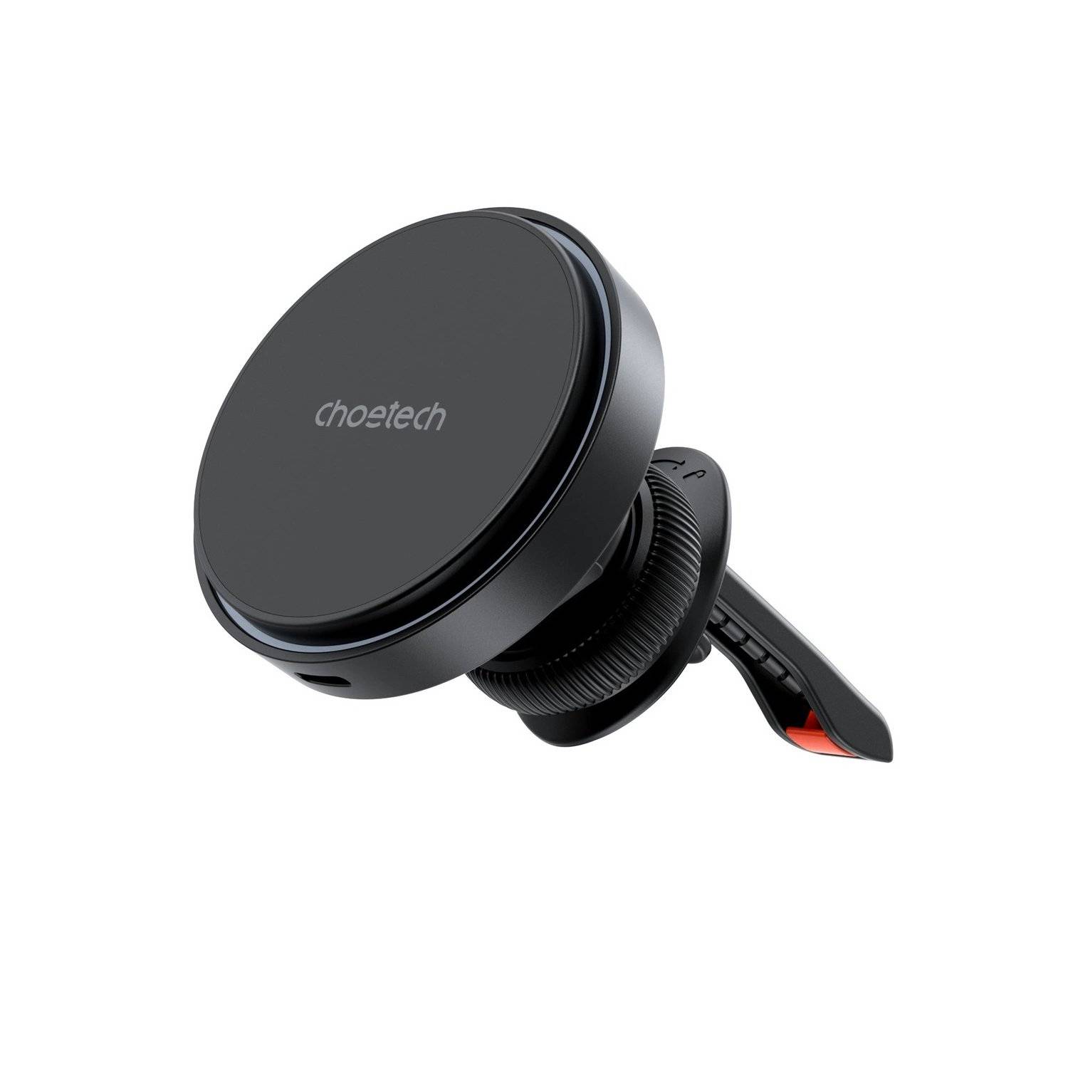 Choetech T205-F Induktionsladegerät - Magnethalter mit 15 W Induktionsladegerät - Schwarz-0