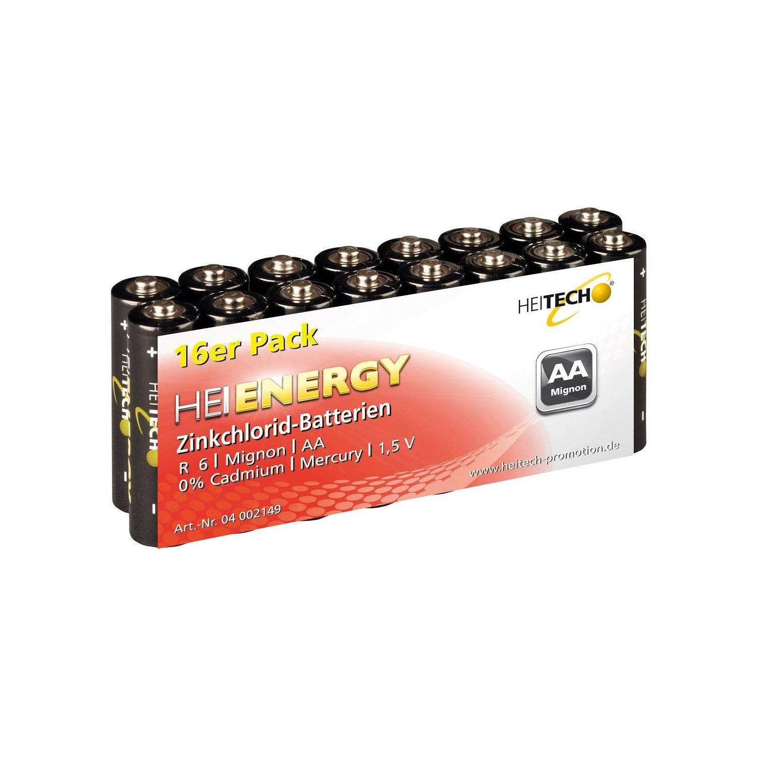 Zink-Mangan-Dioxid Batterien 16er R6 Mignon/AA-0