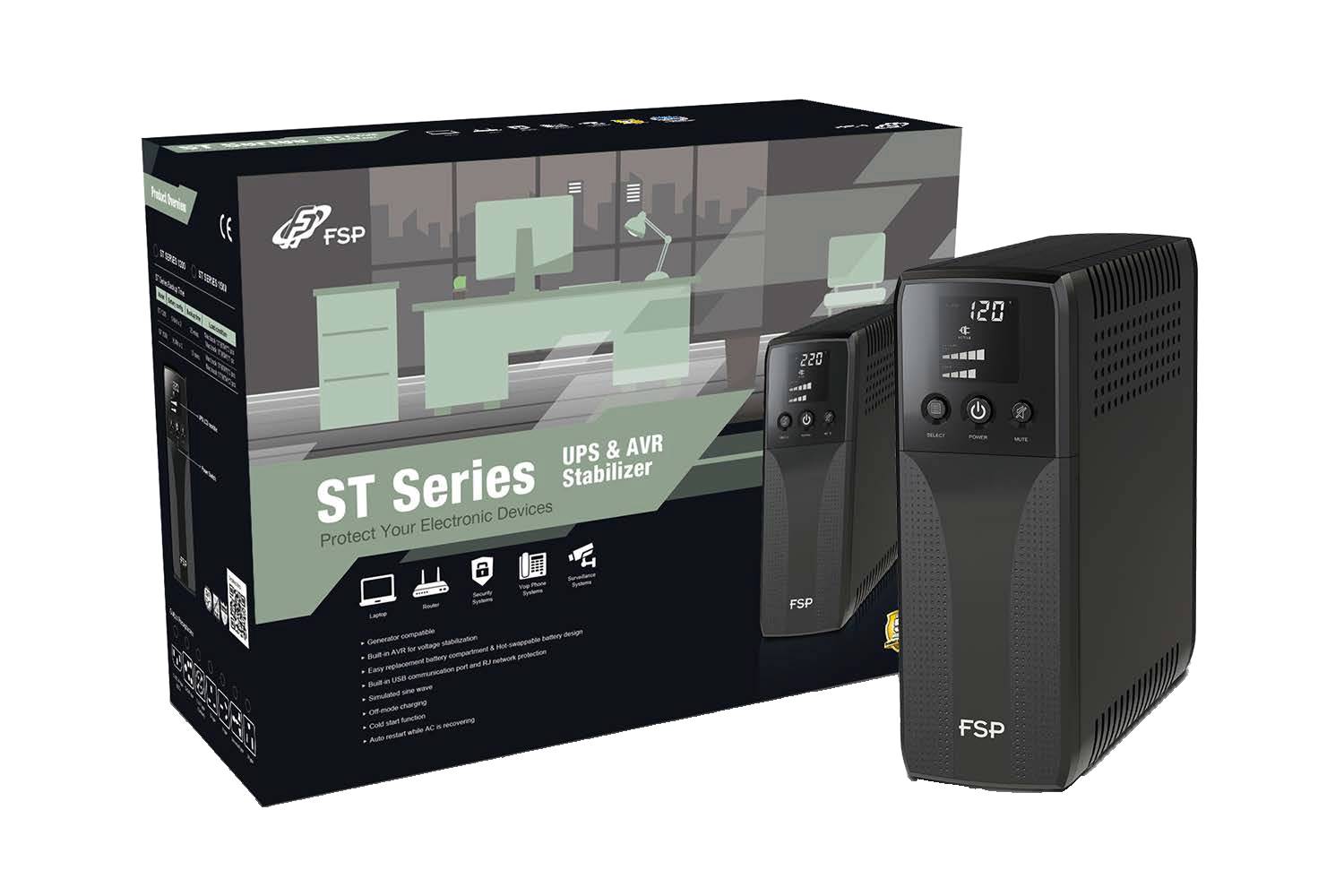 FSP ST Series ST 850 - USV - Wechselstrom 110/120/220/230/240-0