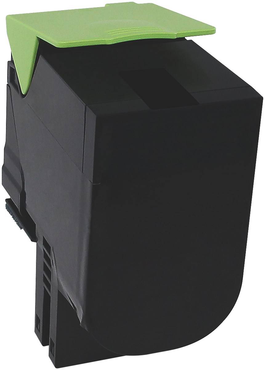 EDDING - EDD-6048 schwarz Toner ersetzt Lexmark 71B0010/71B20K0 - Kompatibel - Tonereinheit-1