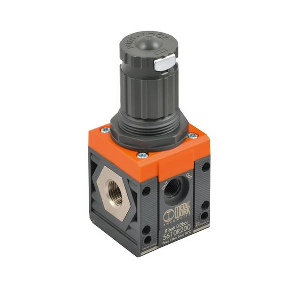 Batterie-Regler »SYNTESI«, BG1, G 1/8, 0?12 bar, o. Mano.