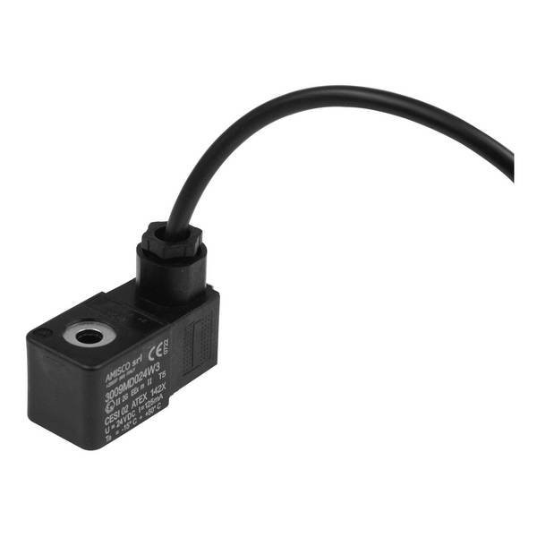 METAL WORK Magnetspulensatz 30 mm, 110 V AC, ATEX II 2 GD, mit 3 m Kabel, inkl. Messinghülse Ø 8 mm.