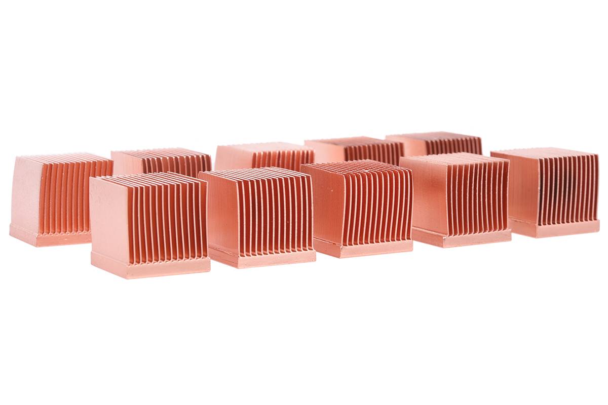 Alphacool 17427, Kühlkörper, Kupfer, Kupfer, 14 mm, 14 mm, 10 Stück(e)-1