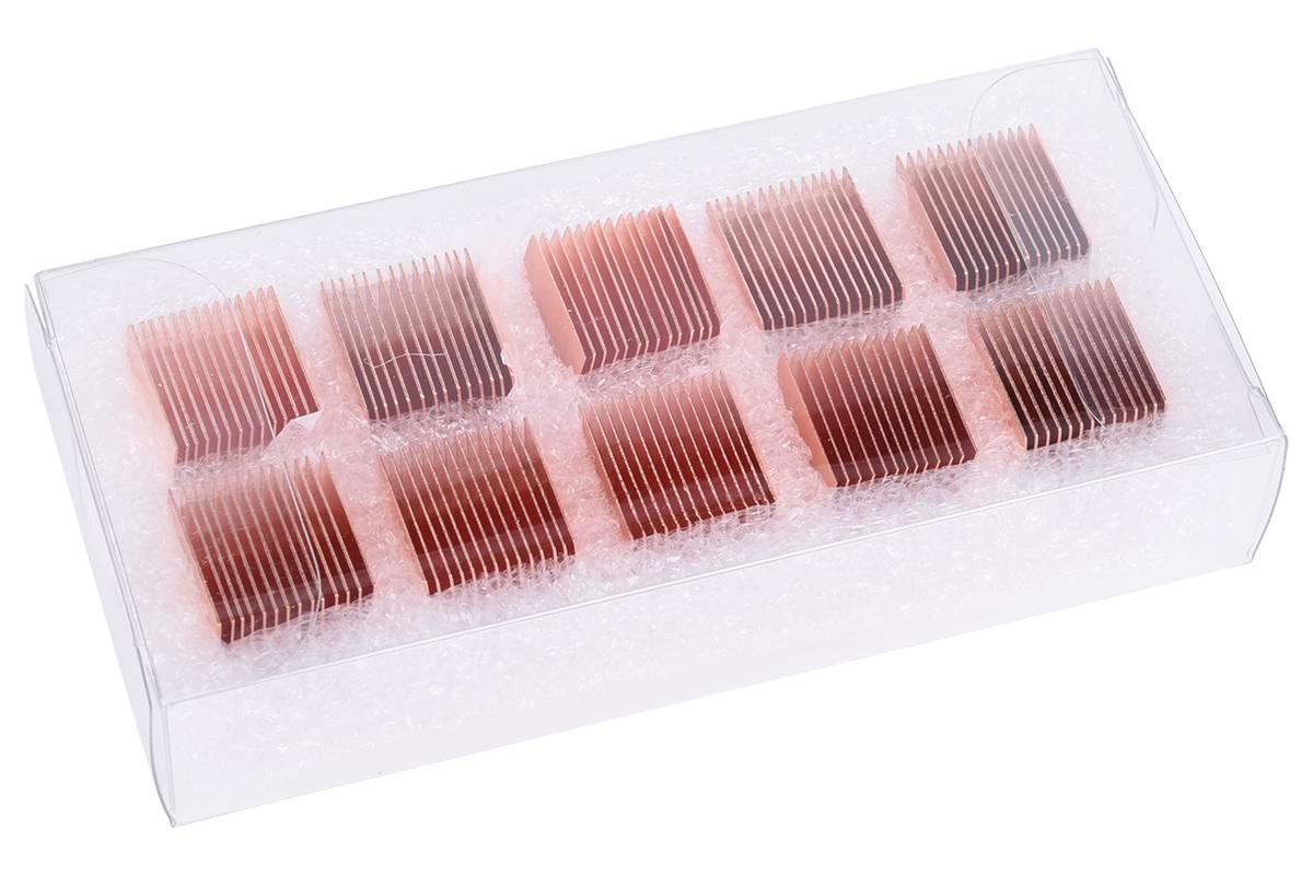 Alphacool 17427, Kühlkörper, Kupfer, Kupfer, 14 mm, 14 mm, 10 Stück(e)-2