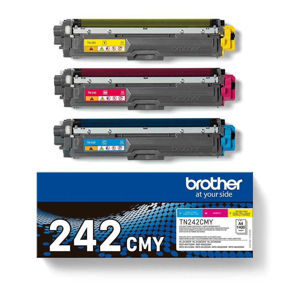 Brother TN242CMY Value Pack - 3er-Pack - Gelb-4