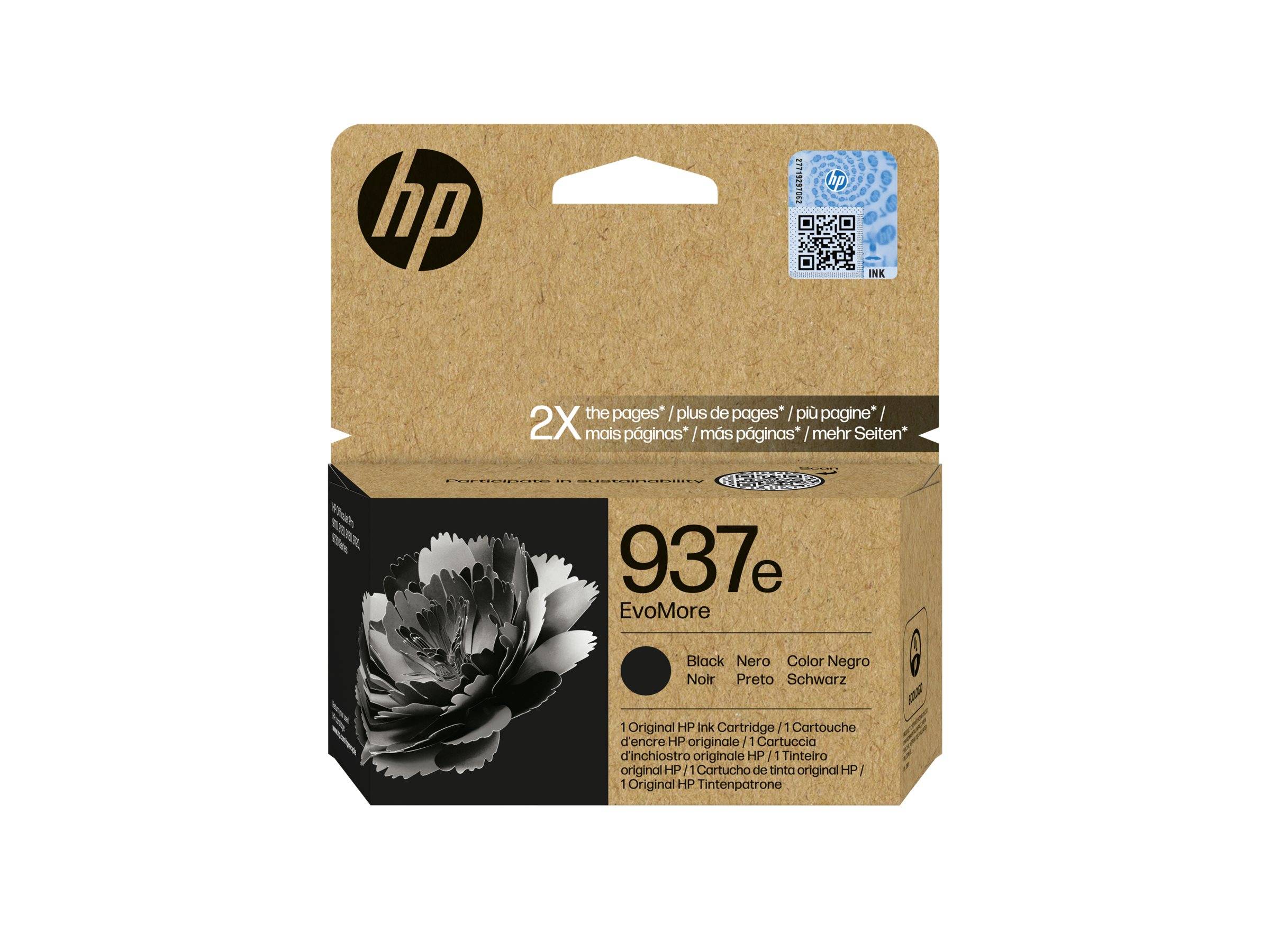 HP 937e EvoMore - Schwarz - original - Tintenpatrone-1