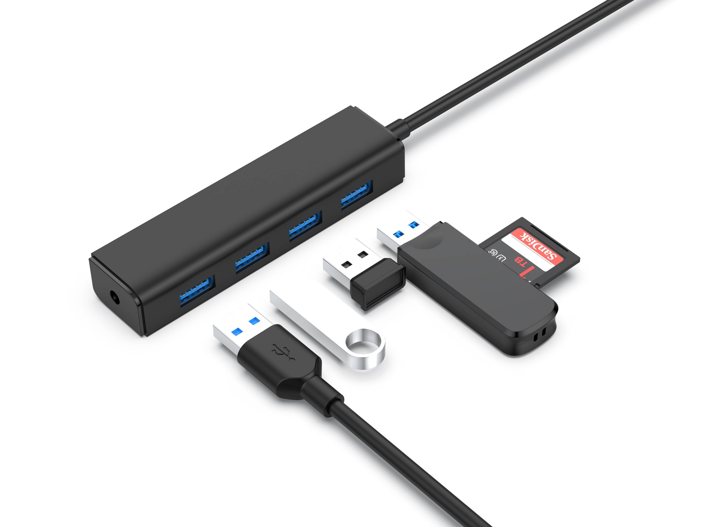 Conceptronic Hub 4 x SuperSpeed USB 3.0 Desktop-1