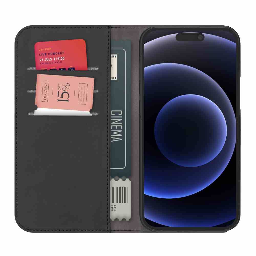 Puro PUIPC15P67BOOKC3BLK - Geldbörsenhülle - Apple - iPhone 15 Pro Max - 17 cm (6.7") - Schwarz-0