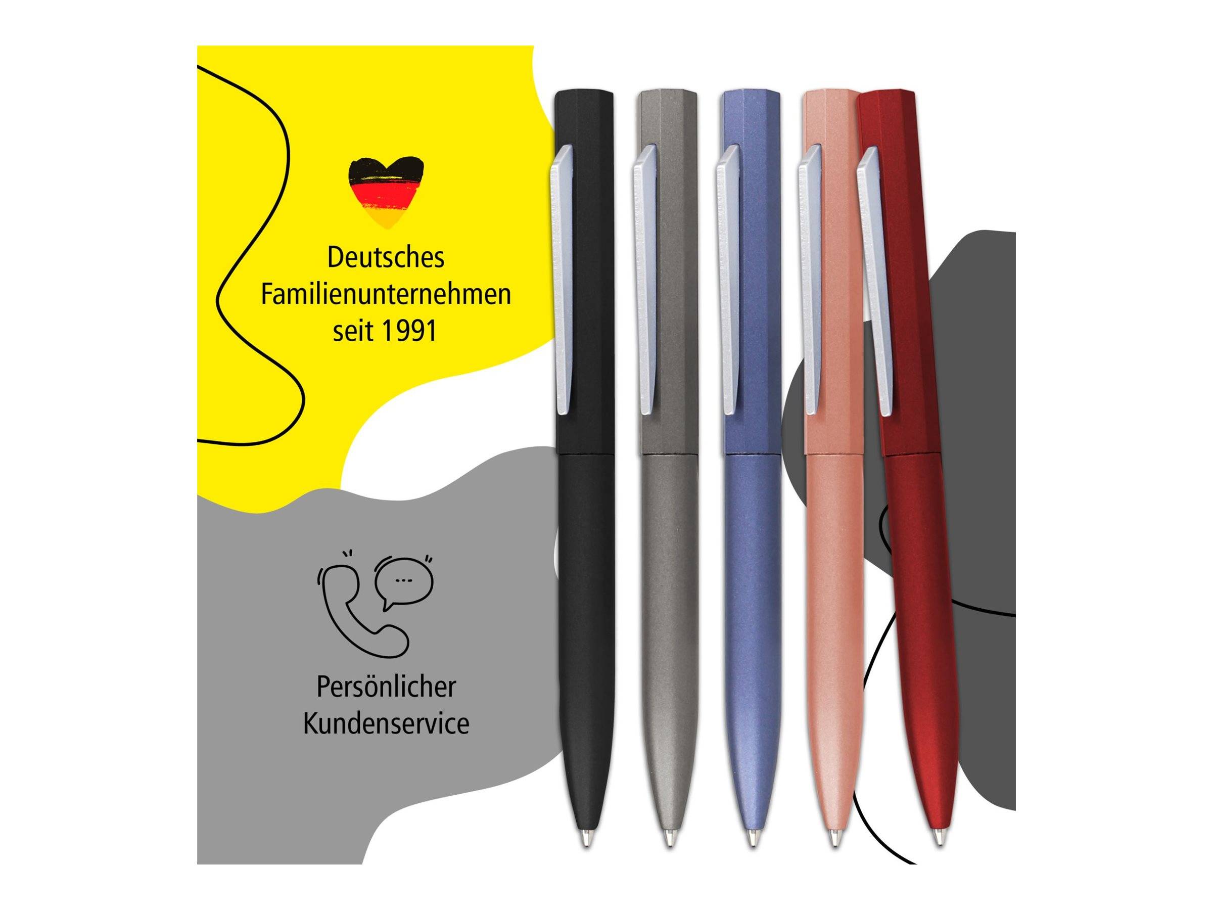 ONLINE - Kugelschreiber Octopen rose Schreibfarbe blau 1 St.-3