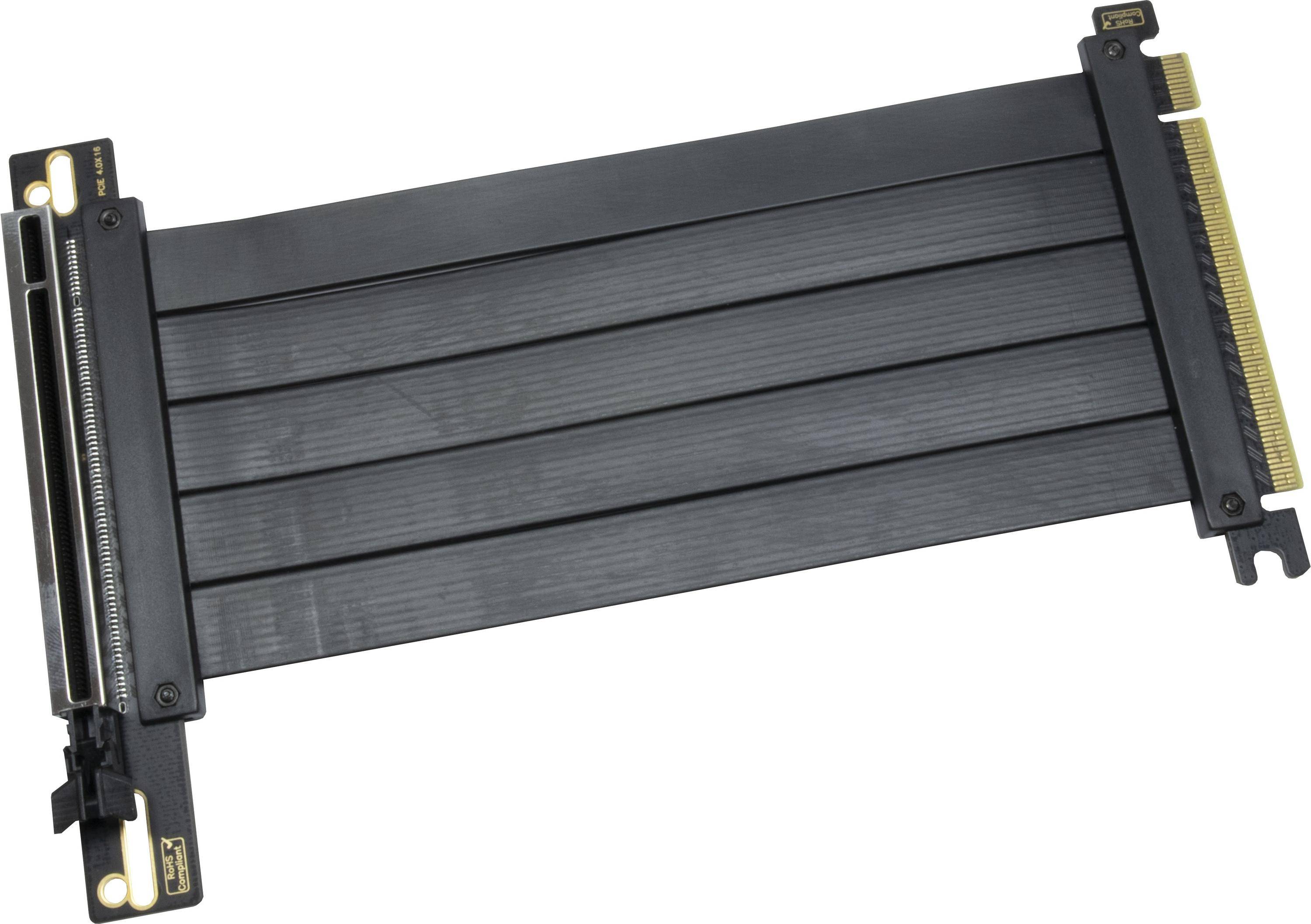 Inter-Tech Riserkabel Rc-02 AC GPU PCIe 4.0x16Port - Kabel - 0,2 m-0