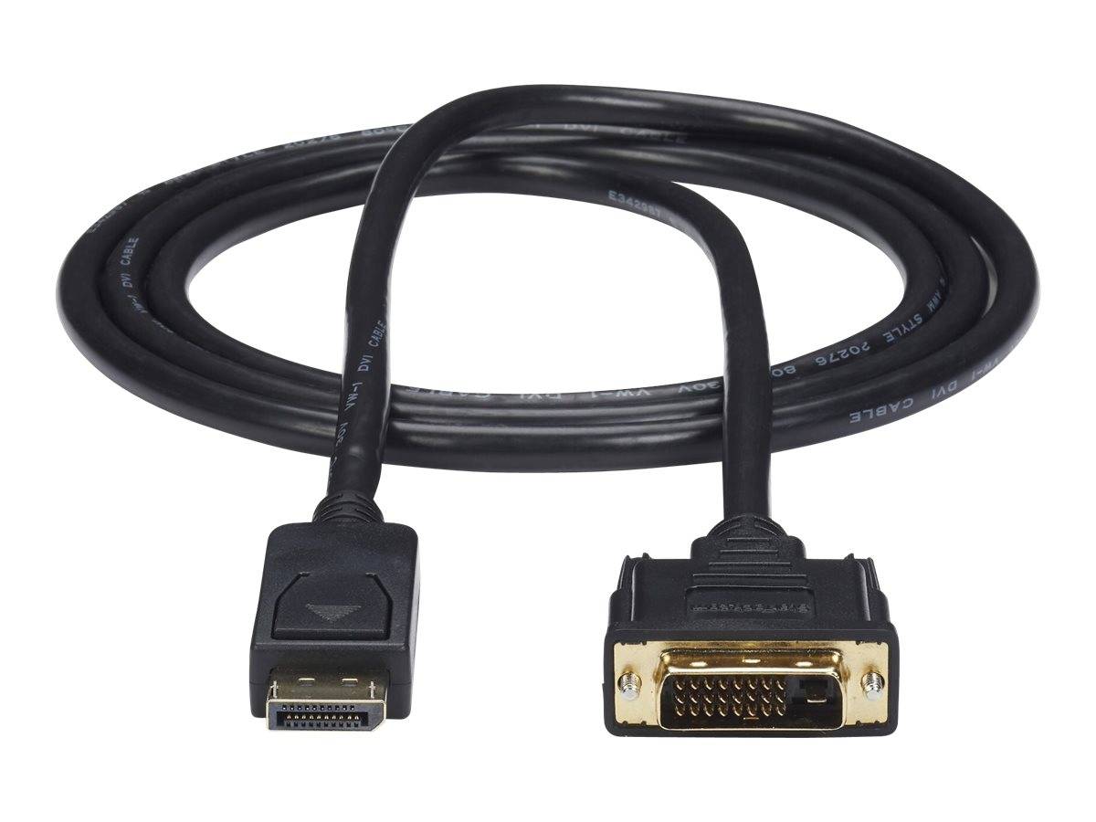 StarTech.com DisplayPort to DVI Cable - 6ft / 2m - 1920 x 1200 - M/M ? DP to DVI-3