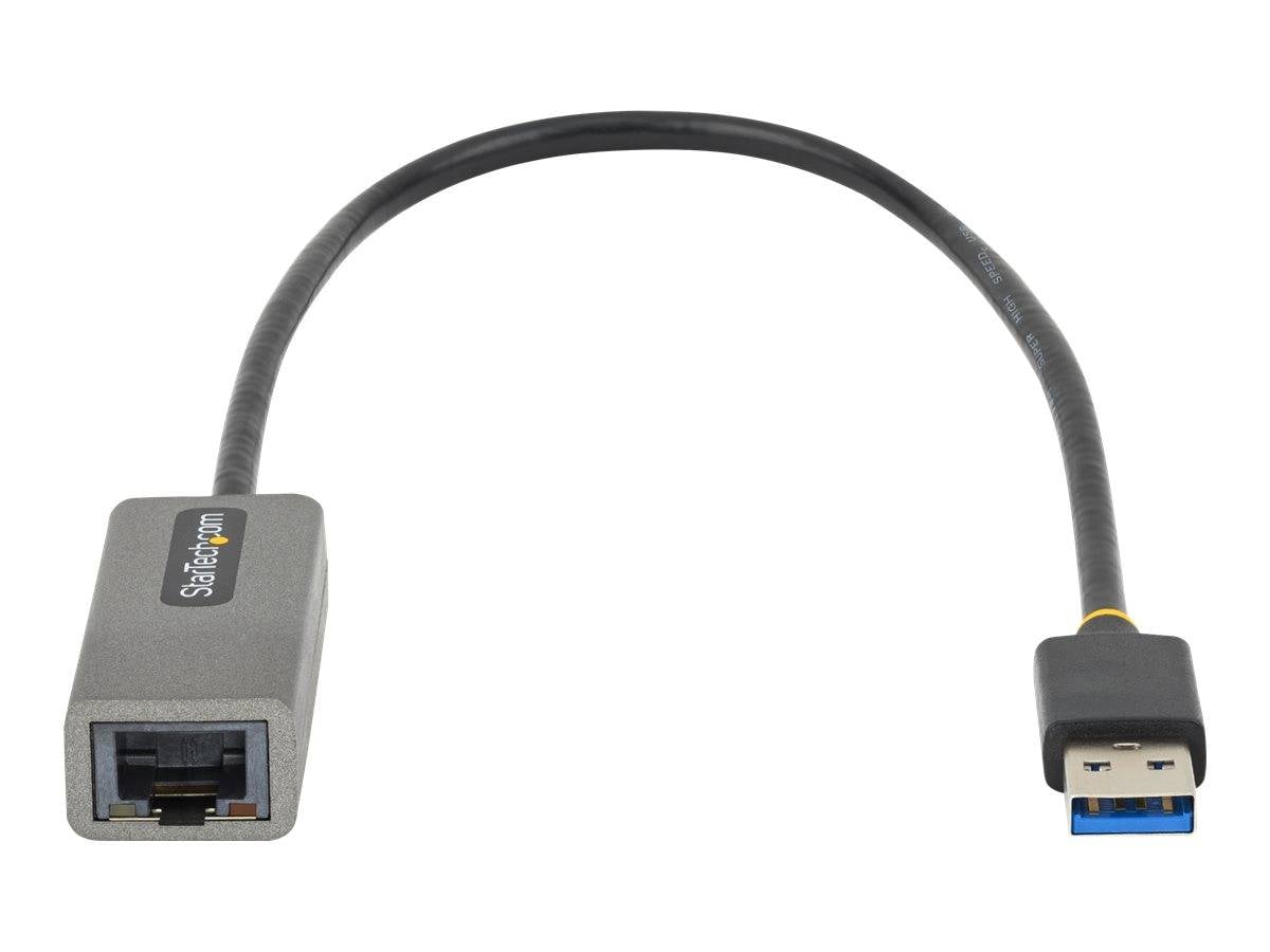 StarTech.com USB 3.0 Gigabit Ethernet Adapter, USB 3.0 zu 10/100/1000 Netzwerkadapter für Laptops, 30cm angeschlossenes-2