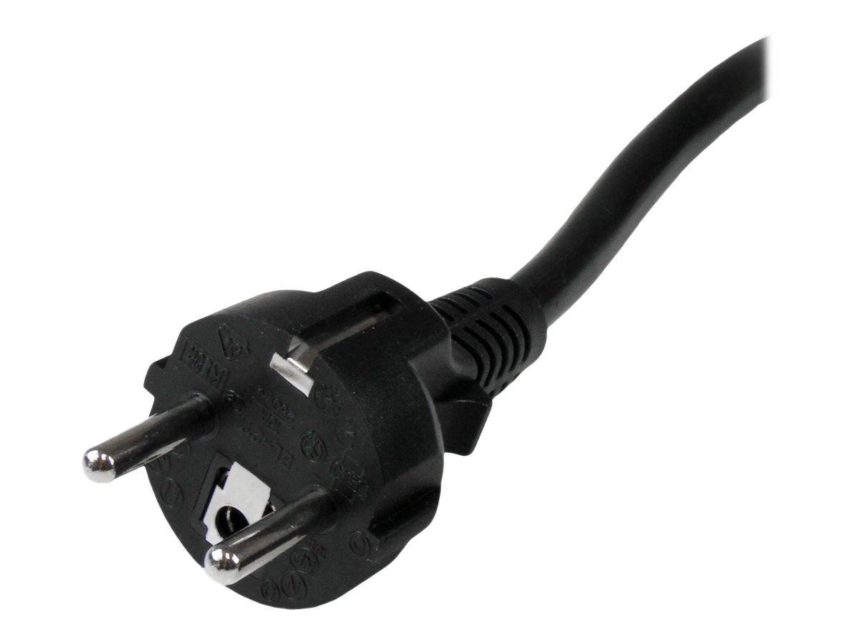 StarTech.com 2m Computer IEC 320 C19 auf CEE7 Netzkabel - Schuko Stromkabel 250V-3