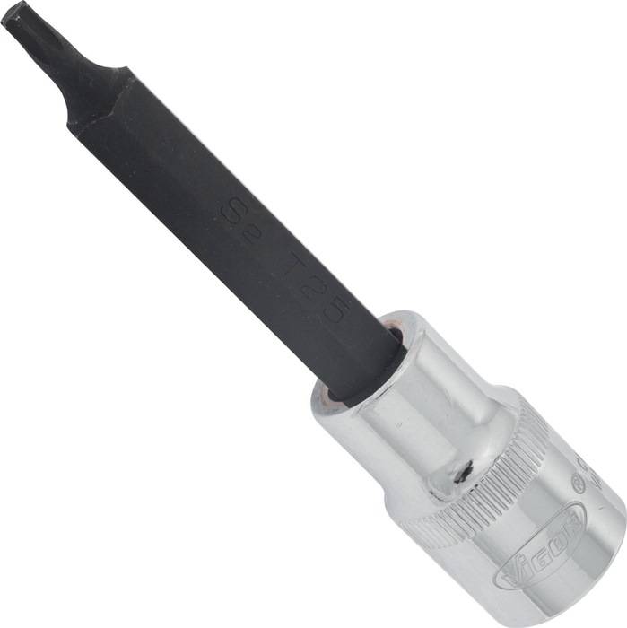 T Schraubendreher-Einsatz ∙ V2162 ∙ Vierkant hohl 12,5 mm (1/2 Zoll) ∙ T Profil ∙ T25-0